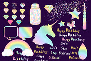 Magical Unicorns, Einhorn, Rainbow, an Illustration by Mia's Graphic Design (Thumbnail 7 of 10)