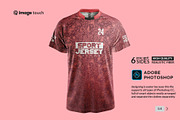 Jersey Mockup, a Shirt Mockup by image touch (Thumbnail 1 of 4)