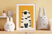 Nursery Art | Poster Builder, an Object Graphic by KetteCreate (Thumbnail 7 of 13)