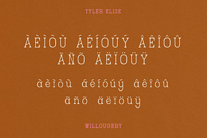 WILLOUGHBY By Tyler Elise