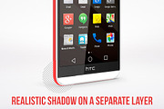 HTC Desire EYE Photorealistic Mockup, a Device Mockup by Alex_Yanko (Thumbnail 3 of 5)