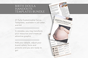 Birth Doula Handouts Forms Bundle, a Marketing Template by BizTemplateForYou (Thumbnail 2 of 5)