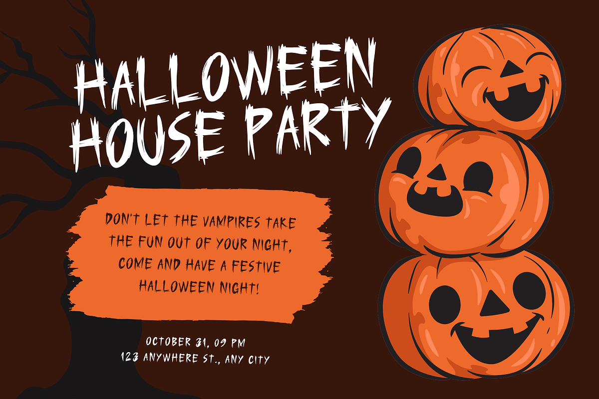 Creepy Ghost is a Halloween font, a Handwritten Font by Brown Cupple (Photo 4 of 8)