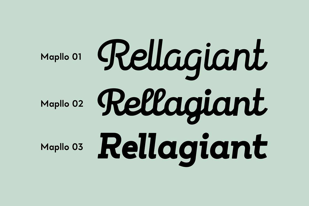Doodle - Vintage Script Family, a Script Font by Luna Shop (Photo 9 of 15)