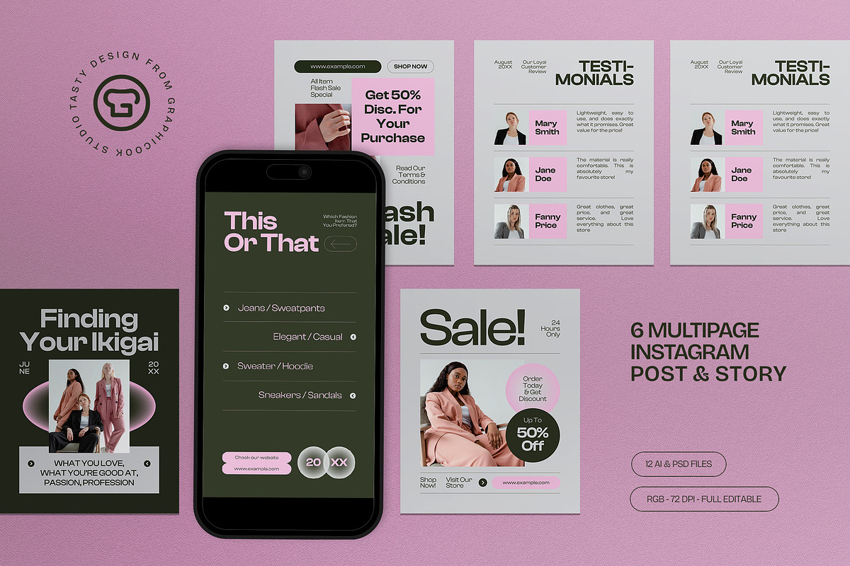 Branding Coach Instagram Set