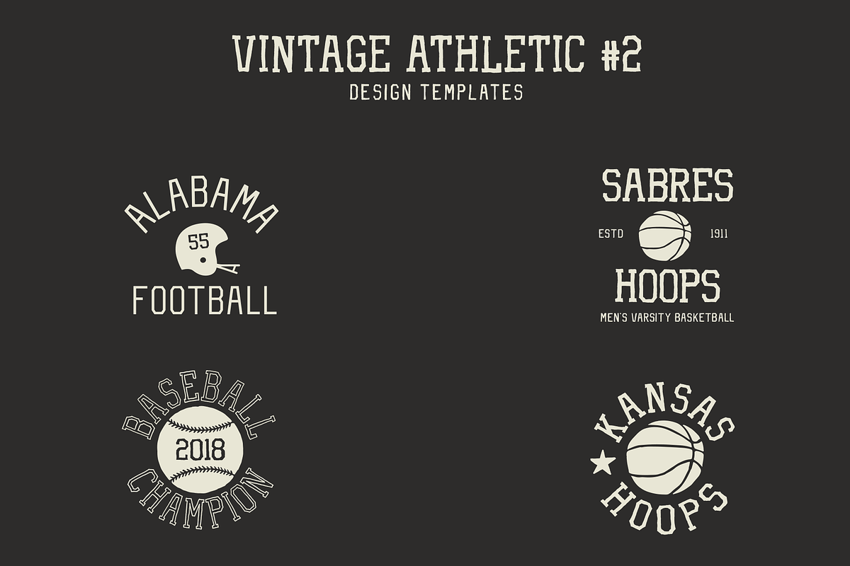 The ULTIMATE Vintage Logo Bundle, a Branding & Logo Template by Millieangelo (Photo 6 of 7)