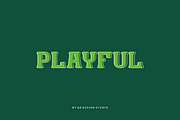 Batline Regular & Outline Serif Font, a Slab Serif Font by QR Design Studio (Thumbnail 5 of 8)