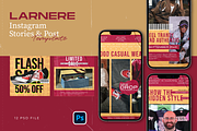Fashion Instagram Template - Larnere, a Social Media Template by Gibcreat (Thumbnail 1 of 4)