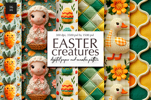 Easter Seamless Patern Pack