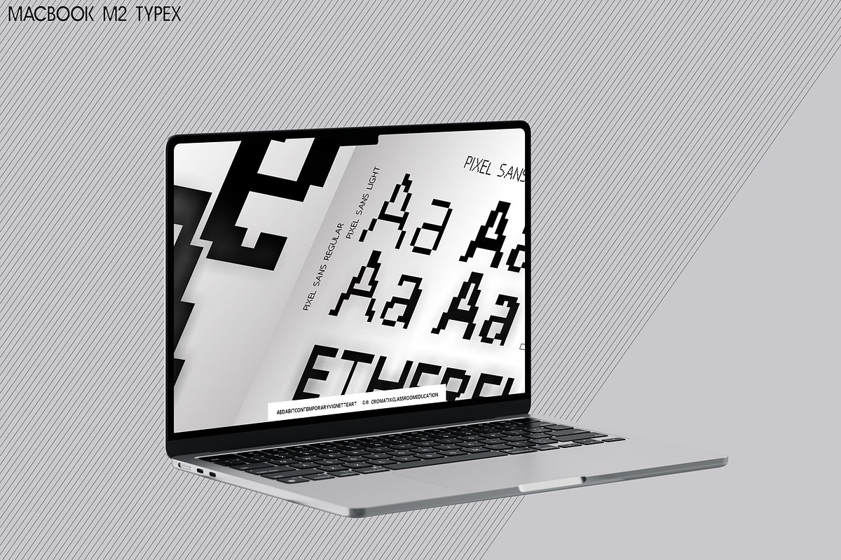 M2 Macbook Air Device, a Mac Mockup by cromatixclassroom (Photo 2 of 4)