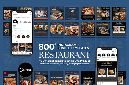 Design Bundle Restaurant Template