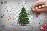 Christmas Tree and Toys mock-up set, an Object Graphic by stallfish's art store (Thumbnail 1 of 8)