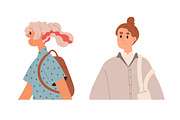 Happy modern people portraits set, a Person Illustration by Good Studio (Thumbnail 6 of 8)
