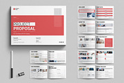 Project Proposal Template Landscape, a Brochure Template by E-Type (Thumbnail 1 of 8)