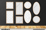 Patterned Frame SVG 154, a Graphic by AtacanDigital (Thumbnail 1 of 4)