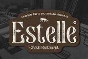 Valacia Stamp, a Serif Font by Craft Supply Co. (Thumbnail 2 of 8)