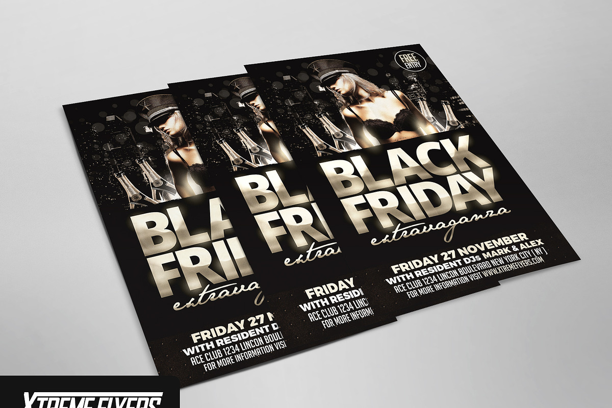 Black Friday Flyer, a Flyer Template by XtremeFlyers (Photo 2 of 2)