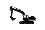 Excavator Construction Vector Bundle, an Illustration by Amazin_art (Thumbnail 48 of 51)
