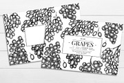Grape Vector Collection, a Decorative Illustration by Lubov Illustrations Shop (Thumbnail 4 of 5)