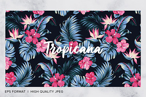 Tropicana, Tropical Seamless Pattern