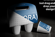Paper Coffee Cup Mockup with Lid, a Cups & Container Mockup by graphicsauce (Thumbnail 2 of 4)