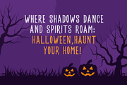 Haluwin |  Halloween Font, a Serif Font by filosovis (Thumbnail 4 of 5)