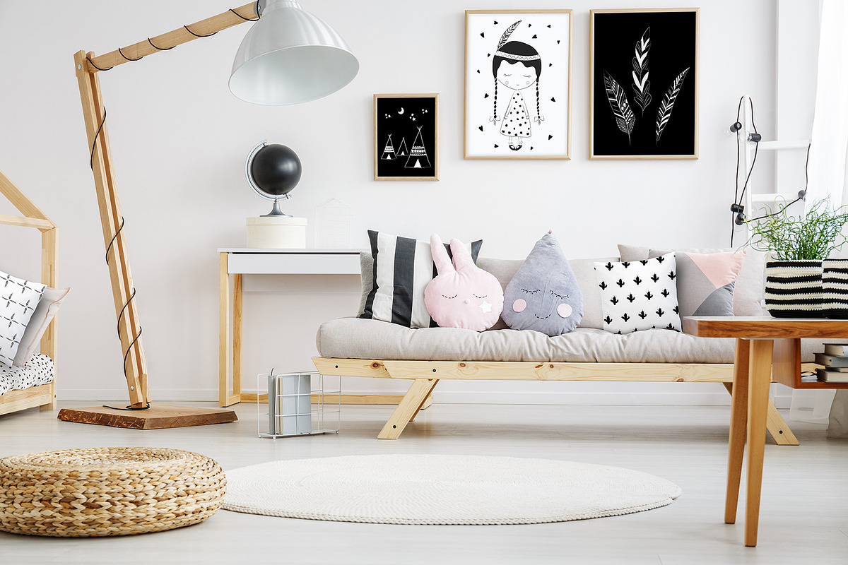 Black & White Kids Illustrations, an Animal Illustration by Irena Art (Photo 6 of 6)