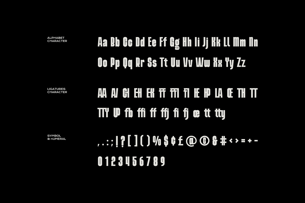 Rogalle - Condensed Sans Serif, a Sans Serif Font by Imoodev (Photo 5 of 5)