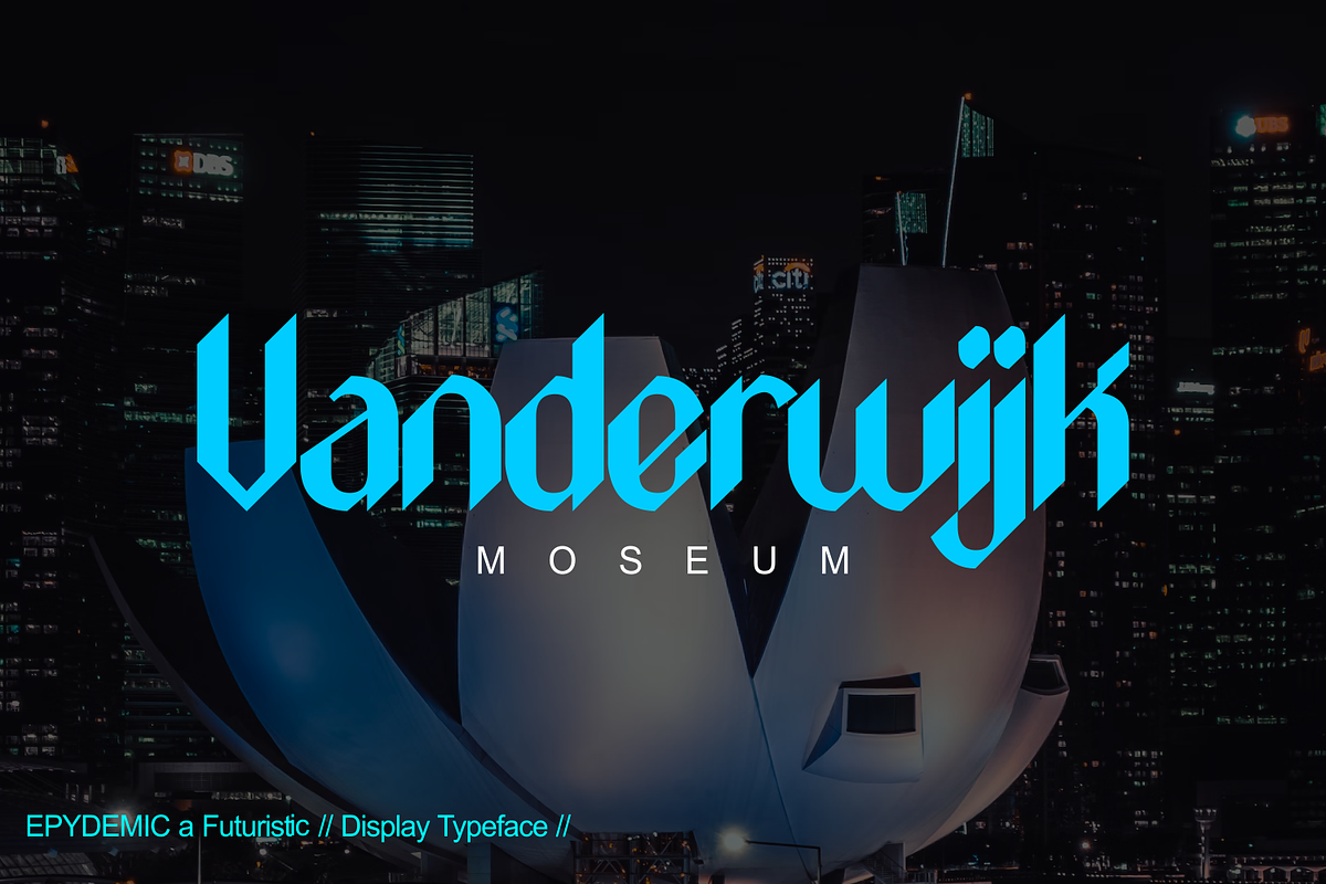 Epydemic, a Sans Serif Font by zamjumps (Photo 2 of 12)