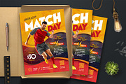 Soccer Match Day Flyer Template, a Flyer Template by Boostock (Thumbnail 2 of 4)
