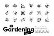 Garden Doodle Icon Collection, an Outline Icon by Prosymbols (Thumbnail 1 of 8)