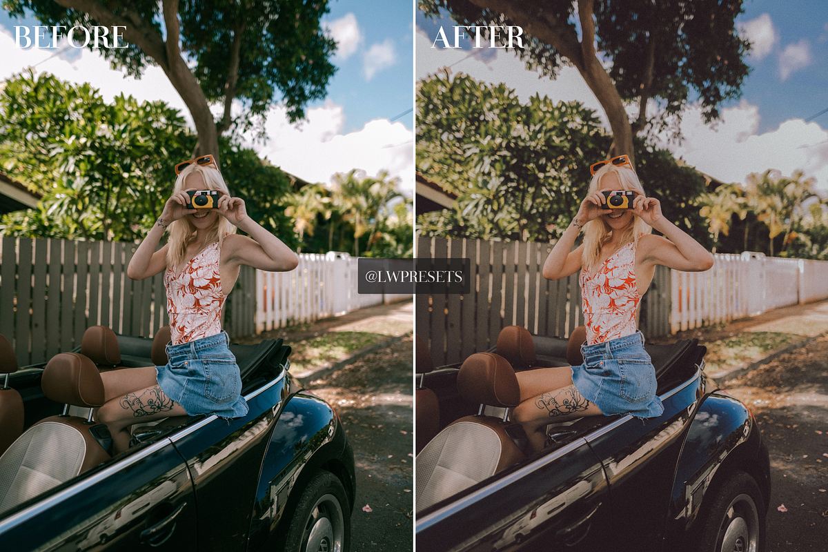 15 Retro Lightroom Presets, a Preset Add-On by LWPRESETS (Photo 7 of 9)