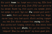 Dark Obelisk Gothic Blackletter Font, a Blackletter Font by Ashiya Pixel (Thumbnail 3 of 6)