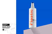 Plastic Bottle with Pump Mockup, a Packaging Mockup by Reformer Mockup (Thumbnail 3 of 8)