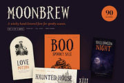Moonbrew – Spooky Halloween Font, a Serif Font by Yolk Vibes (Thumbnail 1 of 6)