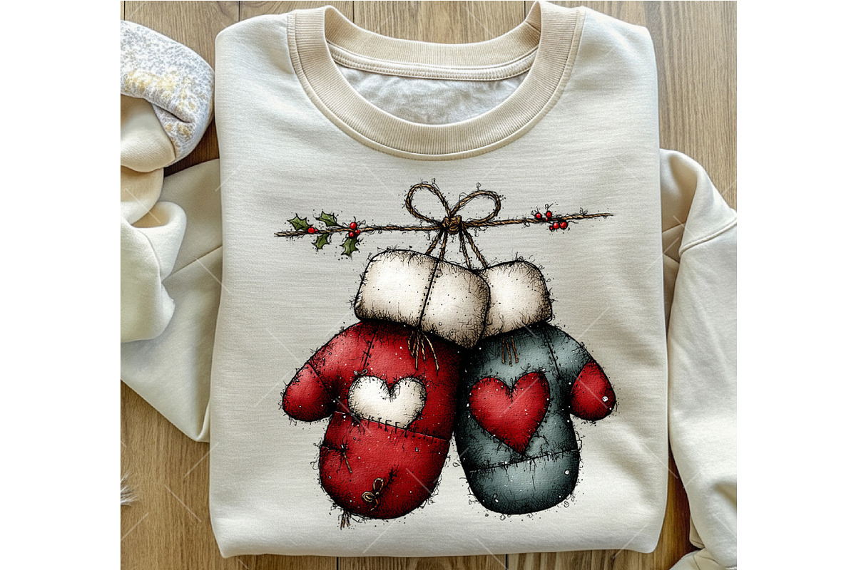 Whimsical Christmas Clipart, an Illustration by OK Design (Photo 4 of 6)