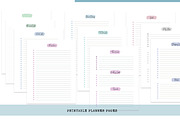 Pretty Printable Planner Pages, a Templates & Theme by DailyMiracleDigitals,LLC (Thumbnail 1 of 5)