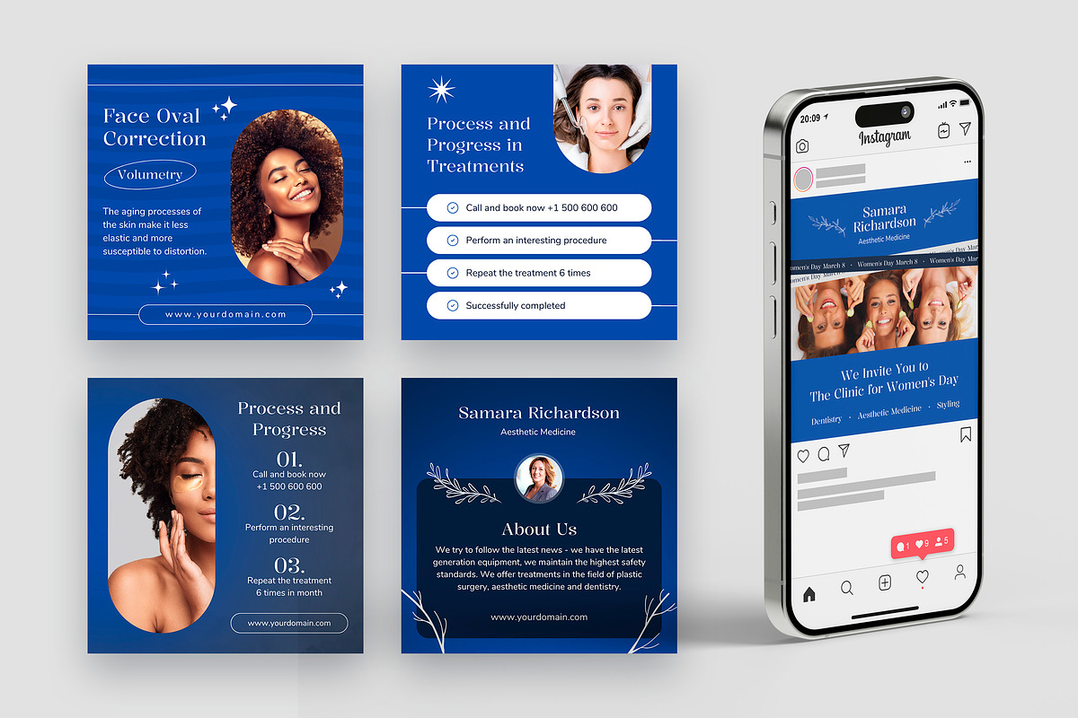 Aesthetic Beauty Salon Instagram, a Social Media Template by artbart (Photo 8 of 12)