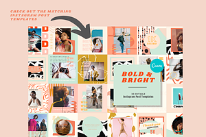 Bold & Bright Instagram Templates