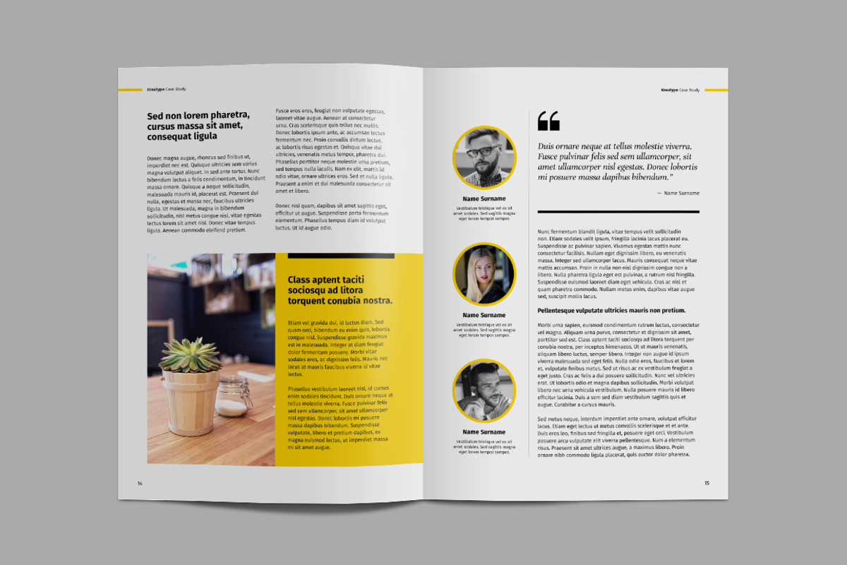 Kreatype Case Study, a Brochure Template by Kreatype Studio (Photo 12 of 19)