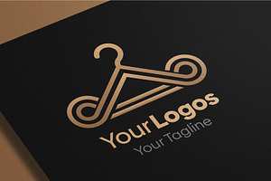 Outline Fashion Logo Template