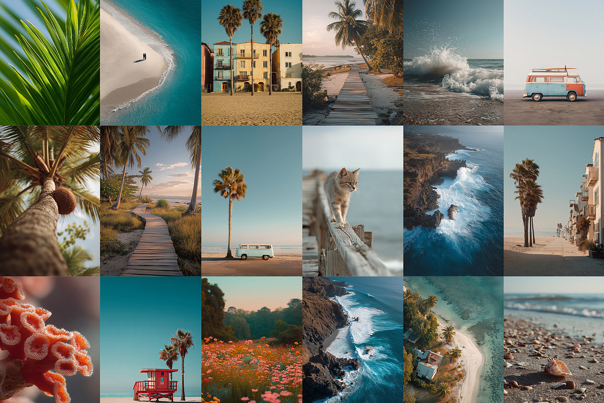 Coastal Wall Art Bundle 50 Prints, a Nature Photo by LESZ Design (Photo 7 of 11)