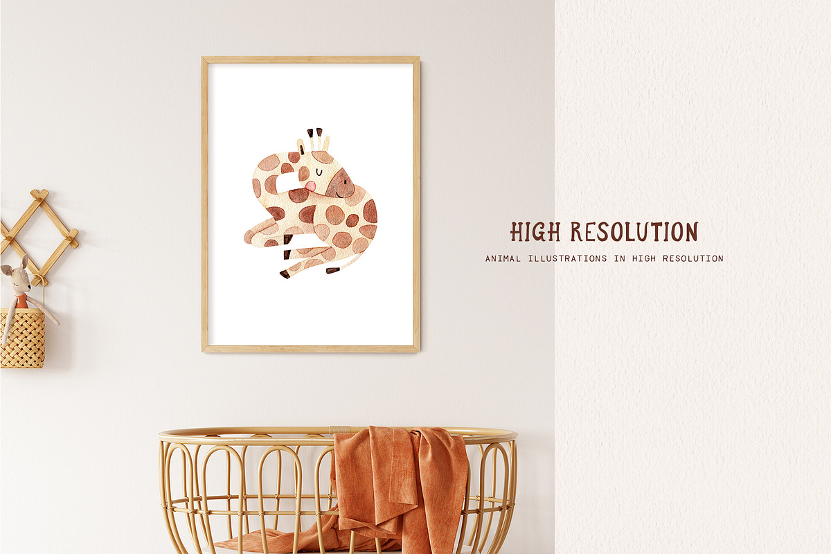 Safari Dreams, an Animal Illustration by svetsum (Photo 3 of 9)