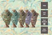 jardin fluide, a Pattern Graphic by rumacorakstudio (Thumbnail 6 of 6)