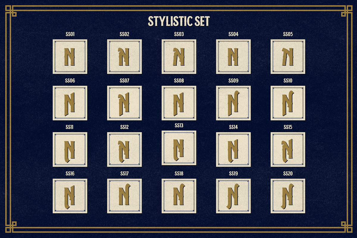 Houstonville - Victorian Font, a Serif Font by Roams Type (Photo 4 of 6)