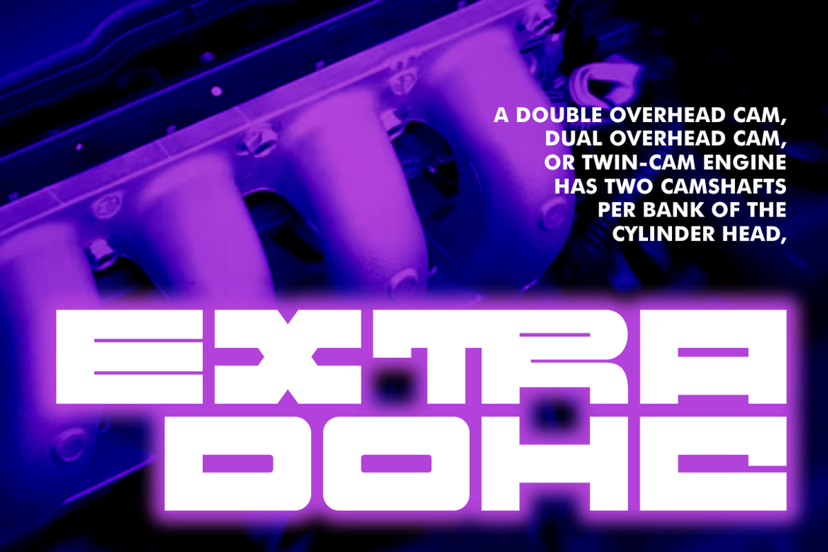 Super Ultra Supra - Futuristic Font, a Font by PutraCetol Studio (Photo 4 of 13)