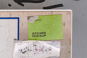 47 sticker mockup bundle vol 2, a Product Mockup by FoundImages (Thumbnail 26 of 50)