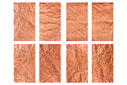 Brown Crumpled Paper Texture Bundle, a Background Photo by Pixeness Studio (Thumbnail 2 of 7)