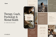 Therapist - Canva Instagram, a Templates & Theme by CupofBrand (Thumbnail 1 of 6)