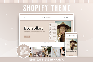 Beige Shopify Theme